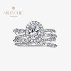 Statement-Ring mit 4 Strängen Diamanten R1381