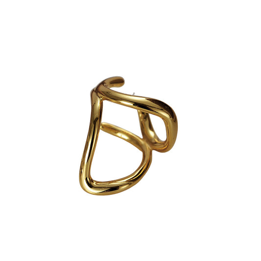 Dicker Draht-Ohrring E1065 1 Stück