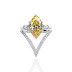 Marquise Diamant Stapelring R0304