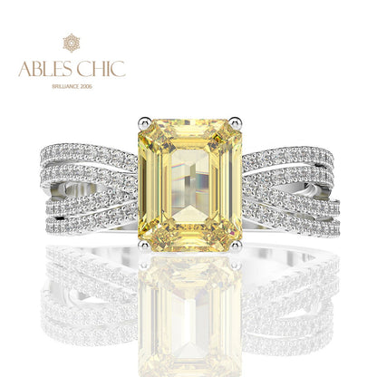 5 Karat Citrin Edelsteinring R0885