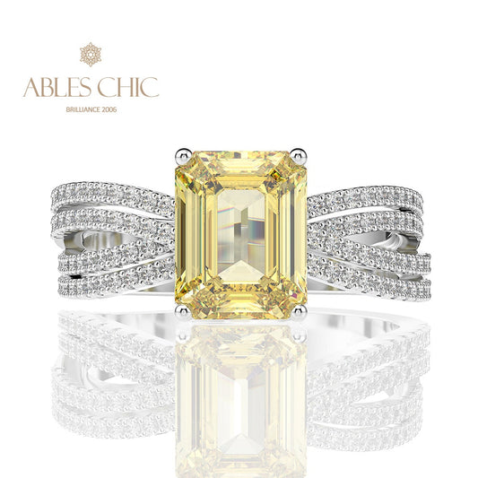 5 Karat Citrin Edelsteinring R0885