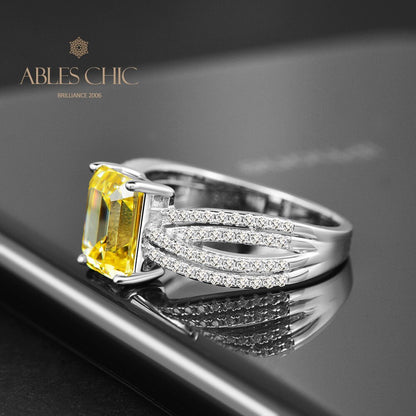 5 Karat Citrin Edelsteinring R0885