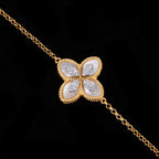 Muschelachat-Klee-Armband 6168