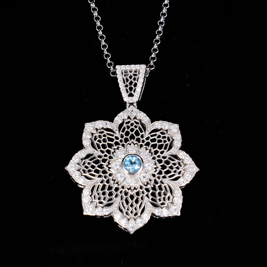 Luftige Blumenkette 6190