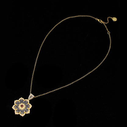 Luftige Blumenkette 6190