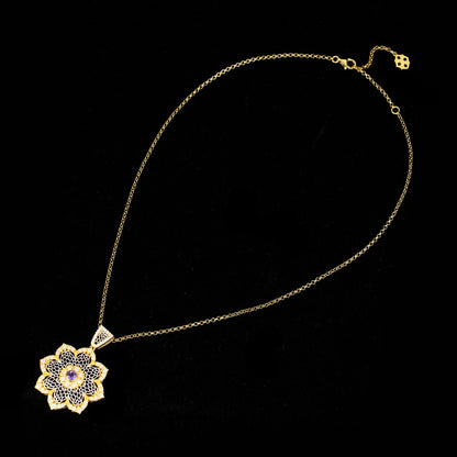 Luftige Blumenkette 6190