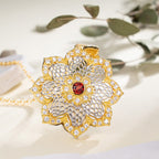 Luftige Blumenkette 6190