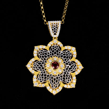 Luftige Blumenkette 6190