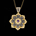 Luftige Blumenkette 6190