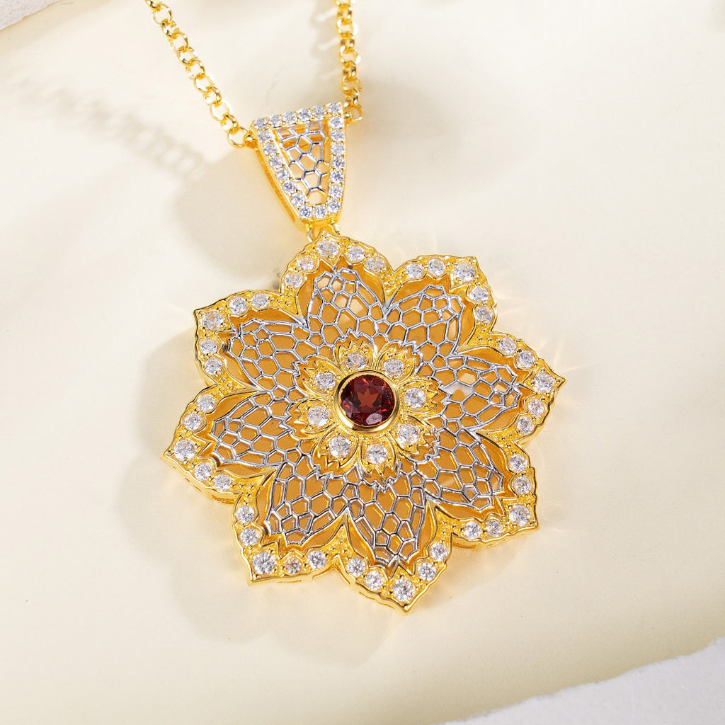Luftige Blumenkette 6190