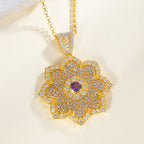 Luftige Blumenkette 6190