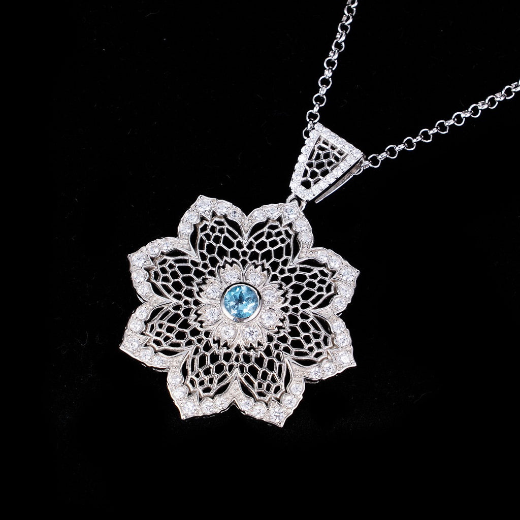 Luftige Blumenkette 6190
