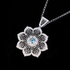 Luftige Blumenkette 6190