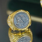 Römischer Münzring Herakles 6337