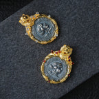Römischer Münzanhänger mit Löwenrahmen 6339