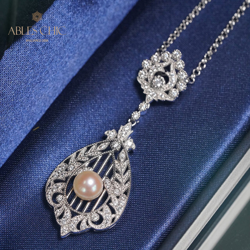 Akoya Blumenkette 6368