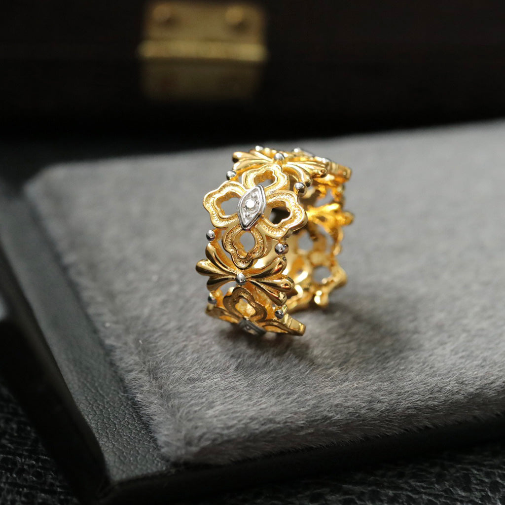 Floraler Filigranring 6375