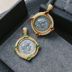 Flip Coin Halo Anhänger 6388