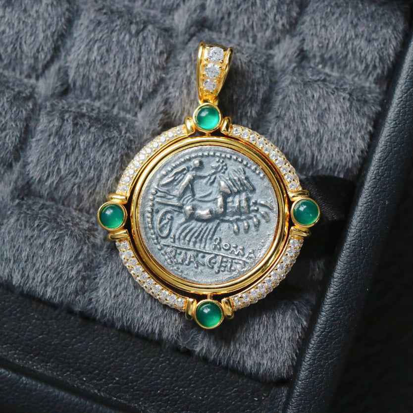 Flip Coin Halo Anhänger 6388