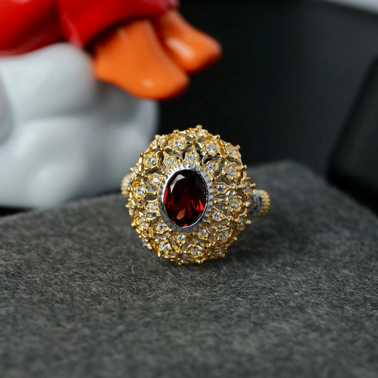 Laubsägen-Blumenring 6438
