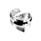 Klobiger unregelmäßiger offener Ring R1066