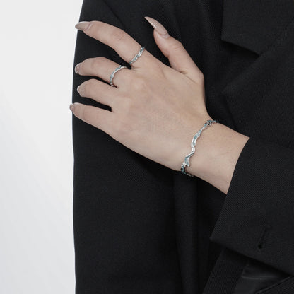 Original Emaille Unregelmäßiger Ring R1177