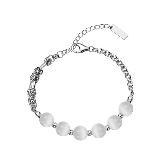 Katzenauge gezeichnetes Kabelkettenarmband B1007