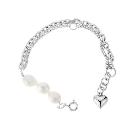Barockperlen-Mehrkettenarmband B1036