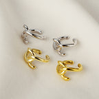 Solider Knoten-Ohrring E1107, 1 Stück