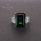 Labor-Smaragd-Paraiba-Verlobungsring R0314