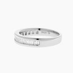 Baguette Moissanite Band