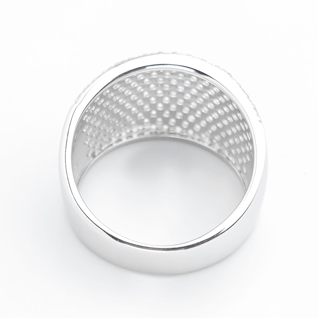 Pavé Radiance Wide Ring