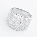 Pavé Radiance Wide Ring