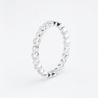 Bubble Glow Bezel Ring