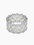 Intricate Lace Wide Band