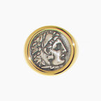 Hercules Coin Signet Ring