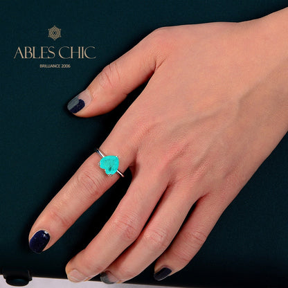 Paraiba Verlobungsring R0388