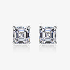 Quadratische Paraiba-Ohrringe E0126