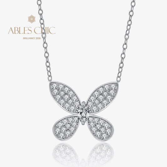 Pavé-Anhänger Schmetterling P0729