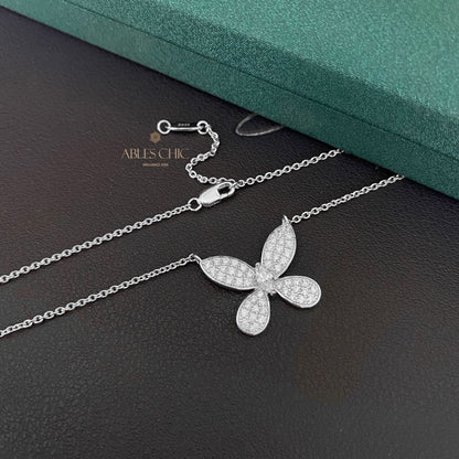 Pavé-Anhänger Schmetterling P0729