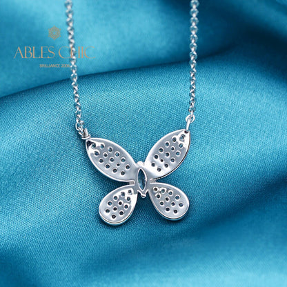 Pavé-Anhänger Schmetterling P0729