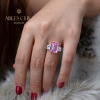 Labor-Smaragd-Paraiba-Verlobungsring R0314