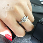 Diamanten Brautring R0789