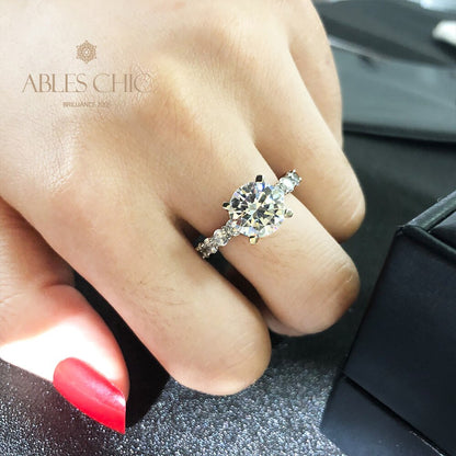Diamanten Brautring R0789
