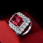 Smaragd-Blumenring R1160