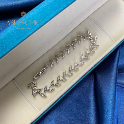 Marquise-Blatt-Armband B0827