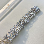 Brautarmband mit Eisblumenmuster B0630