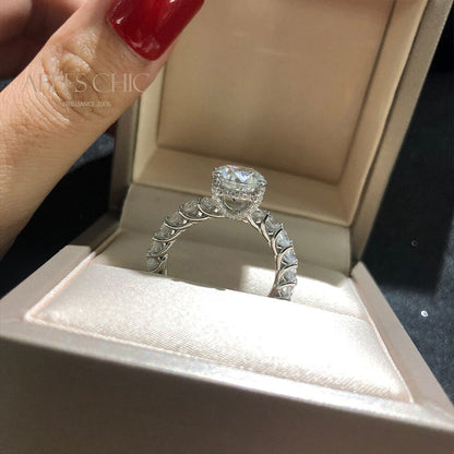 Diamanten Brautring R0789