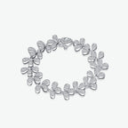 Blume Iced Out Hochzeitsarmband B0553