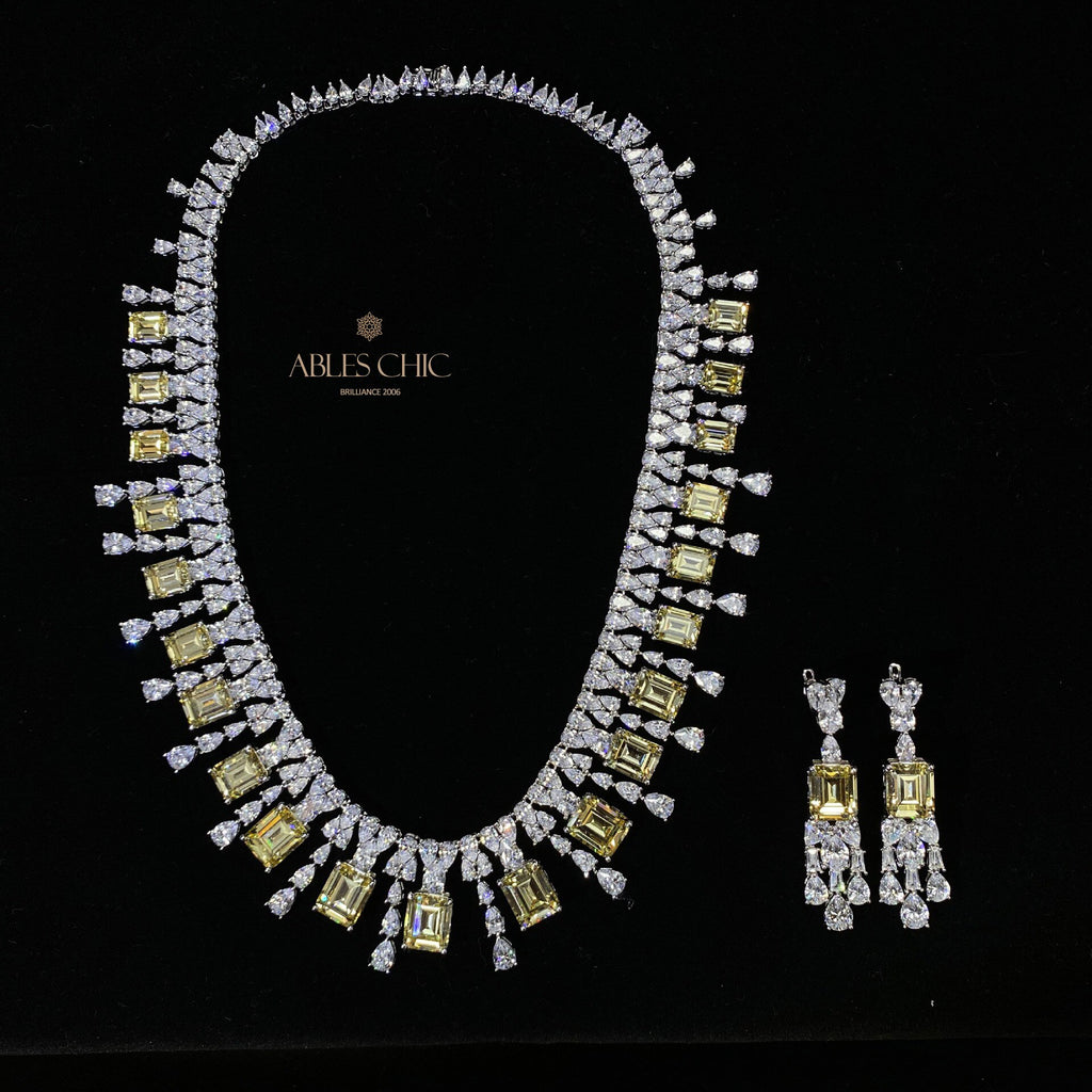 Sphene Hochzeit Girlande Halskette P0694